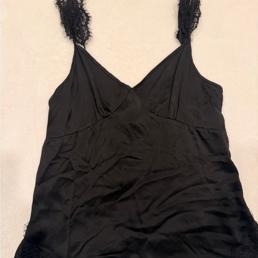 Johnny Was 100% Silk, Lace Trim
Camisole Top Sz Small